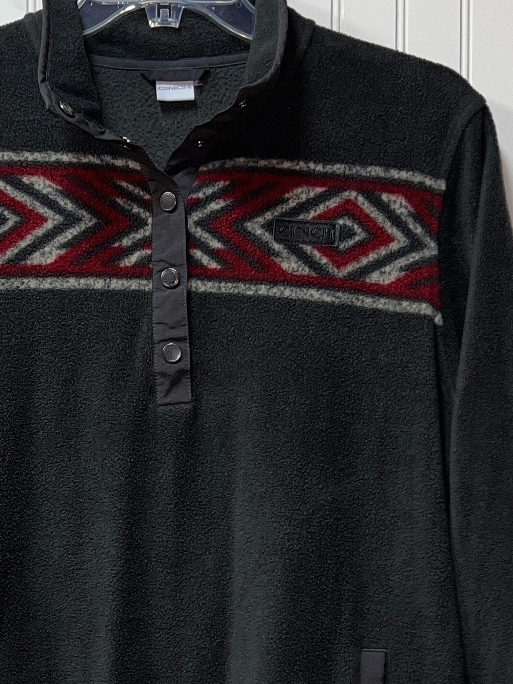 Cinch Western Aztec Polar Fleece L Southwestern